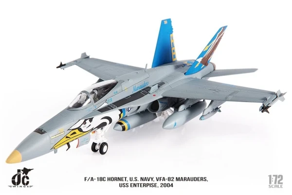 JC Wings F/A-18C Hornet U.S. NAVY VFA-82 Marauders 2004 JCW-72-F18-014 1:72