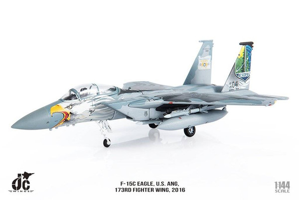 JC Wings F-15C Eagle U.S. ANG 173rd Fighter Wing 2016 JCW-144-F15-004 1:144