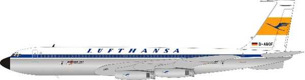 JFox by Inflight200 Lufthansa 707-430 D-ABOF JF-707-4-002P 1:200