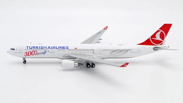 JC Wings Turkish Airlines A330-300 TC-LNC "300th Aircraft" EW4333012 1:400