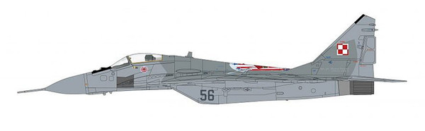 Hobby Master MiG-29A HA6515W 1 ELT, Polish Air Force, Minsk Mazowiecki AB, 2016 1:72