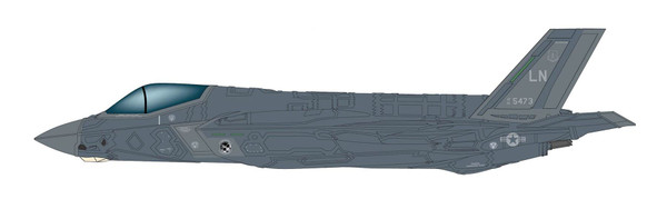 Hobby Master F-35A Lightning II HA4428W 495th FS, 48th FW, RAF Lakenheath, Dec 2021 1:72
