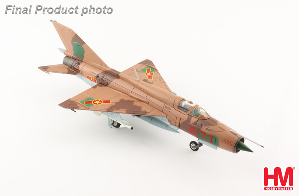 Hobby Master MIG-21PMF HA0109W 927th Fighter Regiment, Socialist Republic of Vietnam, 1979 1:72