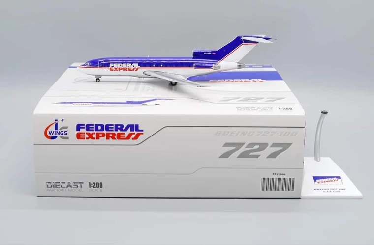 JC Wings FedEx B727-100F N504FE JC2FDX0164 1:200