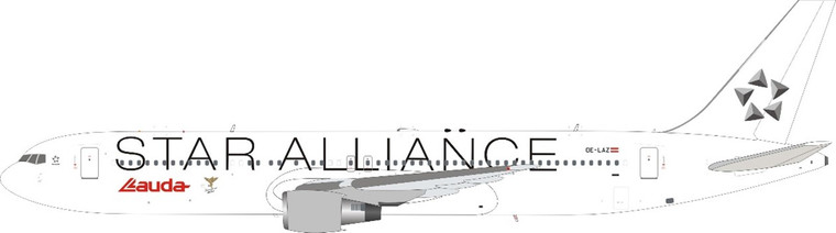 JFox Lauda – Star Alliance 767-3Z9/ER OE-LAZ JF-767-3-014 1:200