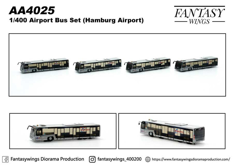 Airport Bus Hamburg Airport (1:400)