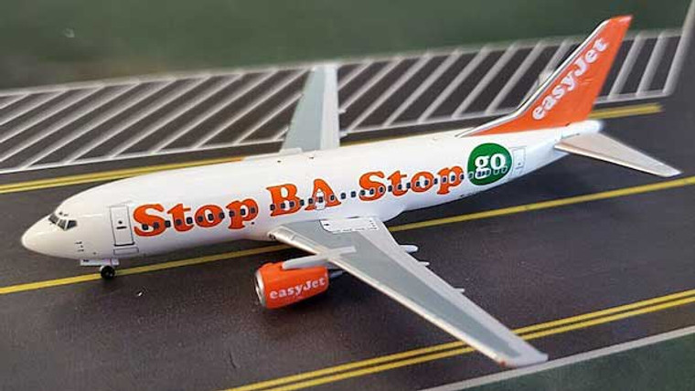 Easyjet B737-300G-EZYH Stop BA Stop Go (1:400)
