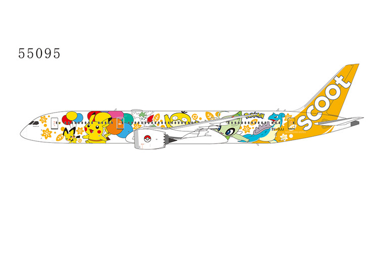 Scoot 787-9 Dreamliner 9V-OJJ 55095 1:400