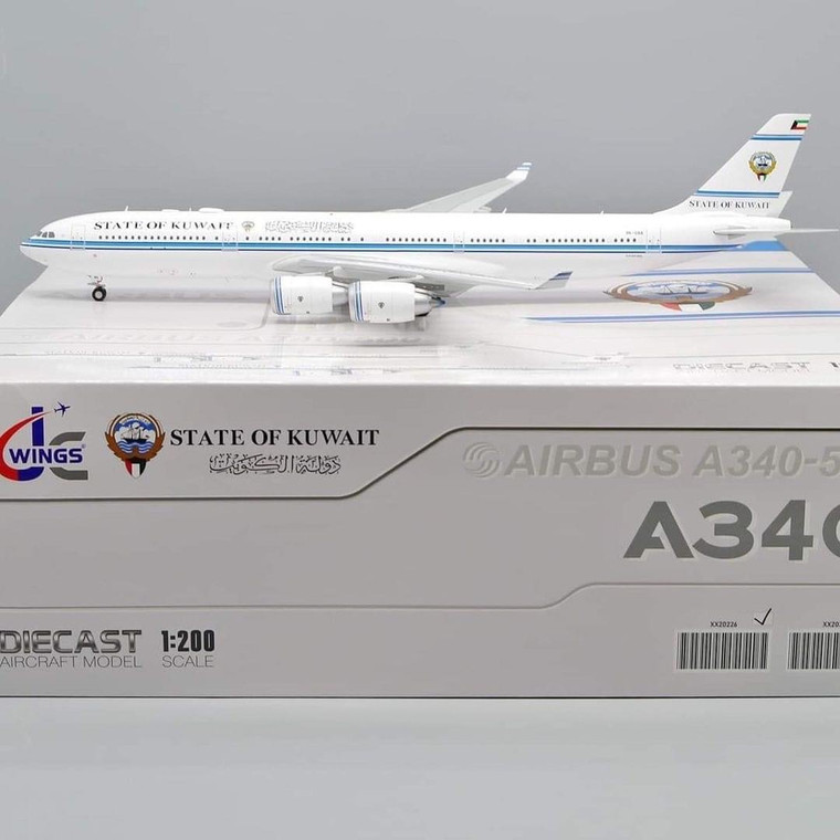 JC Wings Kuwait Government A340-500 9K-GBA JC2GOV0226 1:200
