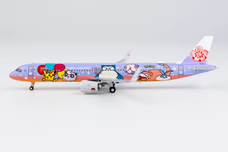 NG Models China Airlines A321neo Pikachu Jet CI B-18101 13063 1:400