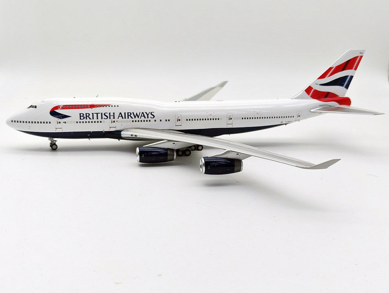 Inflight200 British Airways Boeing 747-436 G-BNLX with coin and stand ARDBA64 1:200