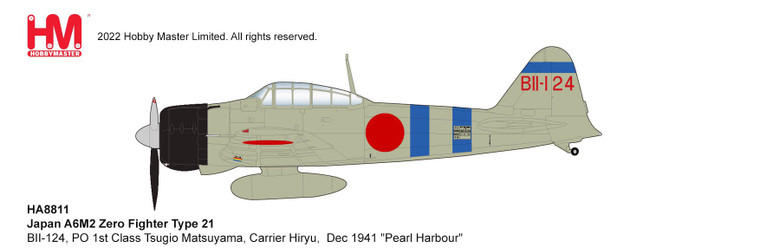 A6M2 Zero 1/48 HA8811W