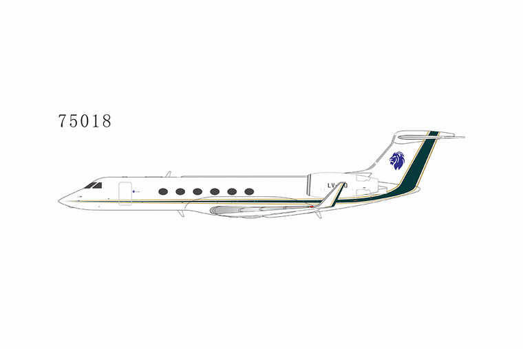 Private Gulfstream G-V LV-IRQ Lionel Messi's private jet 75018 1:200