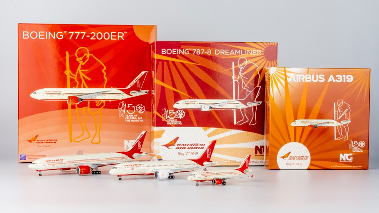 Air India A319-100 Mahatma Gandhi VT-SCS 49009 1:400