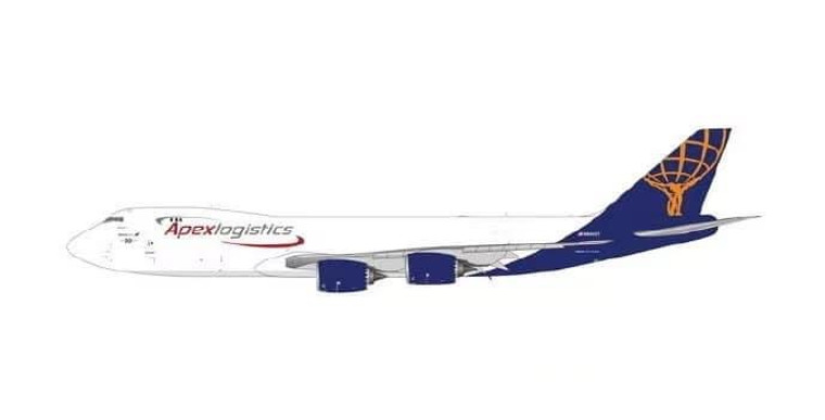 Phoenix Models Apex Logistics - ATLAS Air Boeing 747-8F N863GT PH4ATL11787 1:400