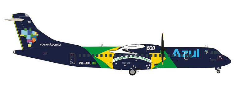 Azul ATR-72-600 Brazilian Flag HE572675 1:200