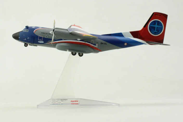 Herpa FRENCH AIR FORCE C-160R EEA 01/54 LAST FLIGHT HE572569 1:200