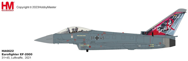 Eurofighter EF-2000 HA6622W 1:72