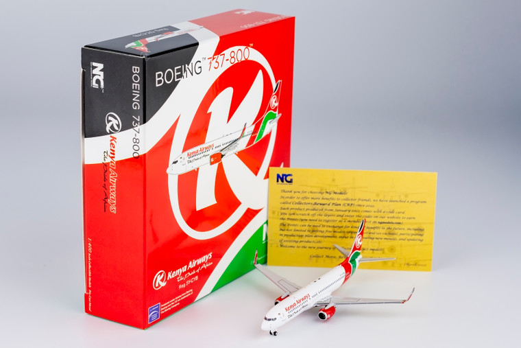 Kenya Airways 737-800/w 5Y-CYB 58168 1:400