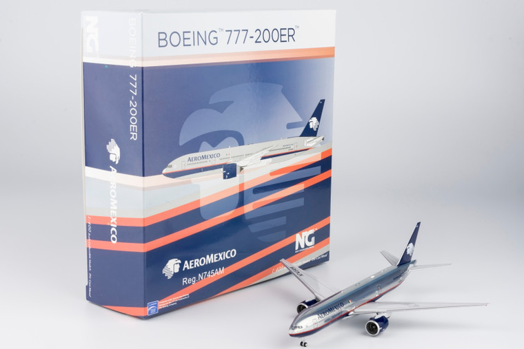 AeroMexico 777-200ER N745AM(polished cs) 72020 1:400