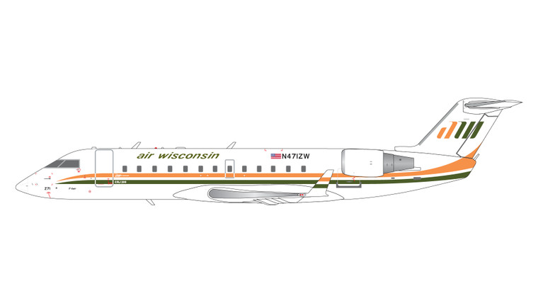 Air Wisconsin CRJ-200 G2AWI1244 1:200