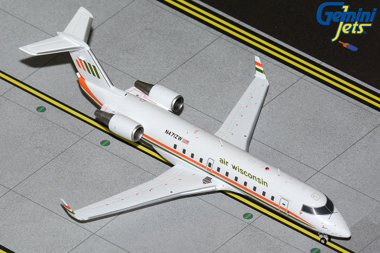 航空機・ヘリコプター Gemini 1/200 CRJ200 Air Wisconsin Air Wisconsin CRJ-200 G2AWI1244 1:200