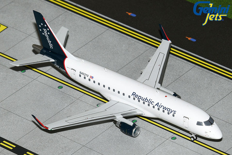 Gemini200 Republic Airways E175LR N402YX G2RPA957 1:200