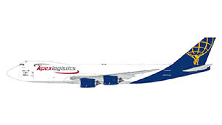 Gemini Jets Atlas Air Worldwide/Apex Logistics B747-8F N863GT “Empower” (final Boeing 747 produced) GJGTI2204 1:400
