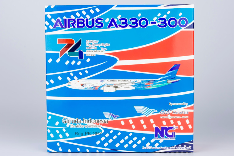 NG Models Garuda Indonesia A330-300 PK-GPZ (Kembara Angkasa - 74th