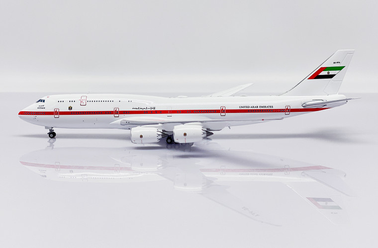 JC Wings Abu Dhabi Amiri Flight B747-8 BBJ A6-PFA LH4GOV354 1:400
