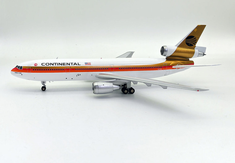 Inflight200 Continental Airlines DC-10-30 N12061 BLACK MEATBALL