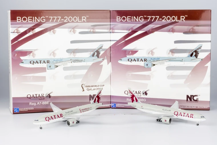NG Models Qatar Airways 777-200LR A7-BBG 72045 1:400