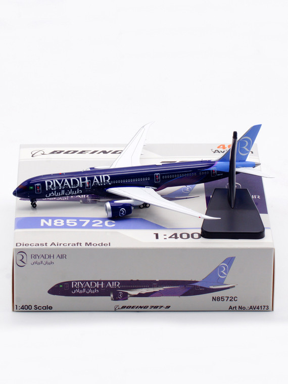 JCWings リヤドエア B787-9 N8572C 1/400 新品 Aviation400 Riyadh Air Boeing 787-9 Dreamliner N8572C AV4173 1:400