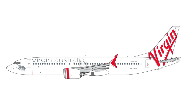 Gemini Jets Virgin Australia Airlines B737 MAX 8 VH-8IA GJVOZ2142