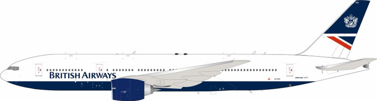 Inflight200 British Airways Boeing 777-236/ER G-VIIA With stand ARDBA38 1:200