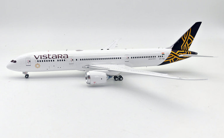 InFlight200 Vistara Boeing 787-9 Dreamliner VT-TSQ with stand IF789UK1123 1:200