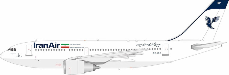 B-Models/Inflight200 Iran Air Airbus A310-203 EP-IBP With Stand B-310-IR-0923 1:200