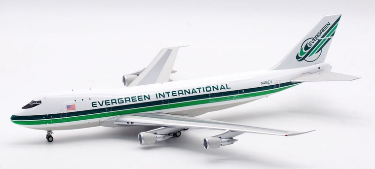 Evergreen International Boeing 747-132(SF) N481EV With Stand B-741-EZ-481 1:200