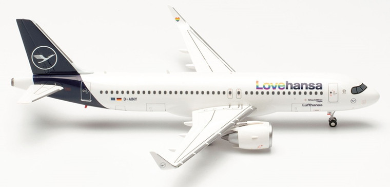 Lufthansa A320neo Lovehansa (limited) HE572743 1:200