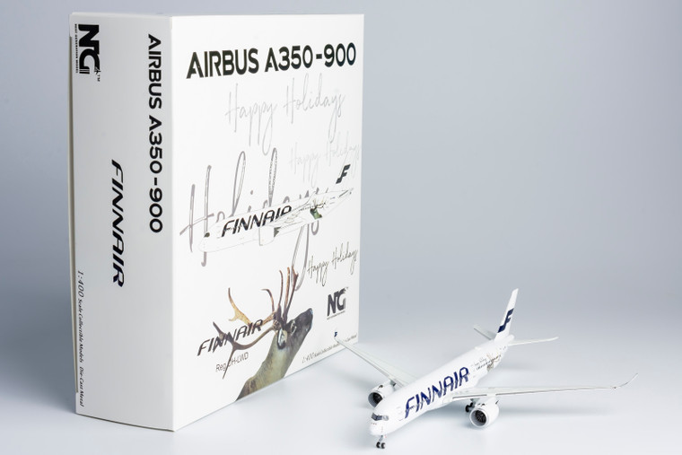 航空機・ヘリコプター FINNAIR A350-900 OH-LWD HAPPY HOLIDAYS NG Models Finnair A350-900 happy holiday #2 OH-LWD 39048 1:400