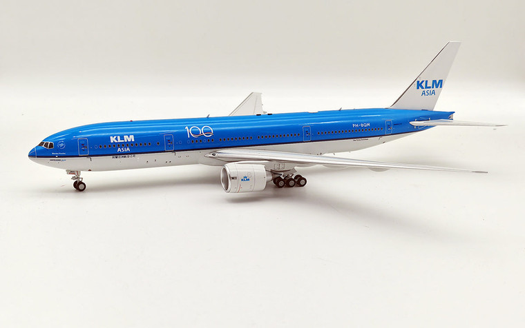 KLM Asia 777-206ER PH-BQM with stand IF772KLA0923 1:200