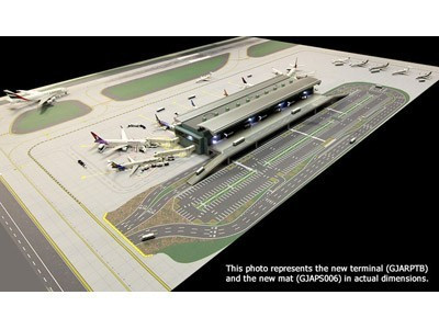 Gemini Jets Airport Terminal 1:400 Scale GJARPTB