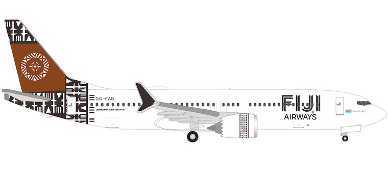 Fiji 737MAX8 (limited) HE537117 1:500