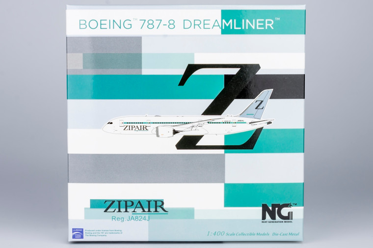 NG Models ZIPAIR Tokyo 787-8 Dreamliner JA824J 59019 1:400
