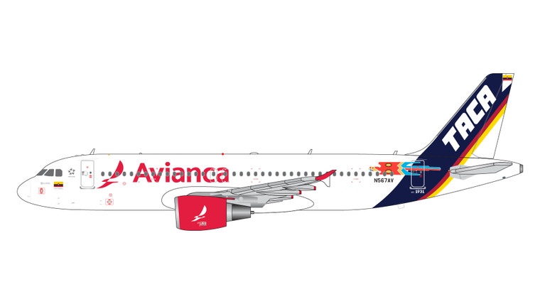 Gemini Jets Avianca A320 
