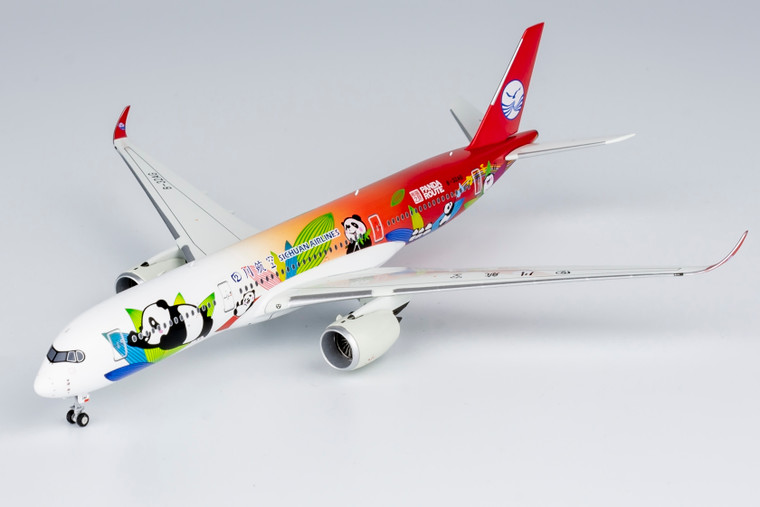 NG Models Sichuan Airlines A350-900 Panda Routes cs B-32AG 39053 1:400