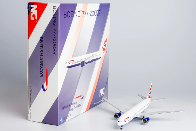 NG Models British Airways 777-200ER G-YMMM (miracle flight BA 038