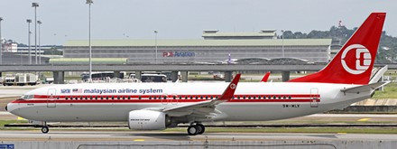 JC Wings Malaysia Airlines B737-800 9M-MLV "Retro" JC4MAS0202 1:400