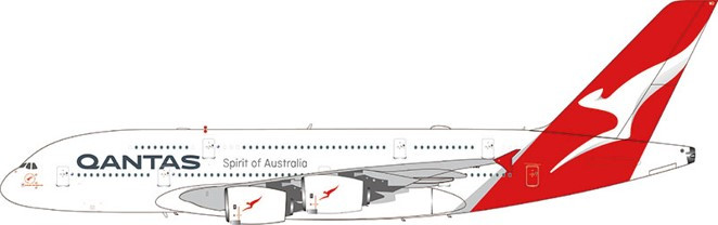 Aviation400 Qantas Airbus A380-842 detachable gear VH-OQD WB4034 1:400