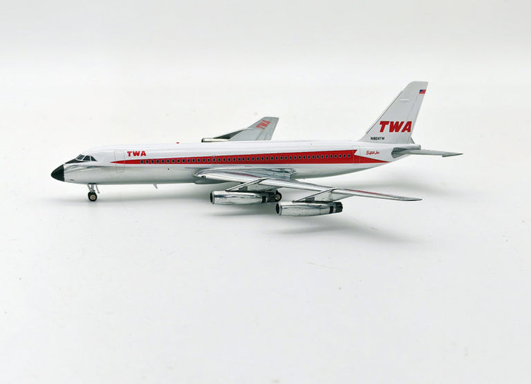 Inflight200 TWA CV880 N824TW Polished with stand IF880TW0723P 1:200